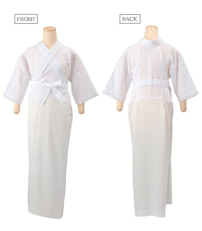 新品）ひみつの長襦袢 DX （白・東レセオα・塩瀬衿）（MO） 都粋