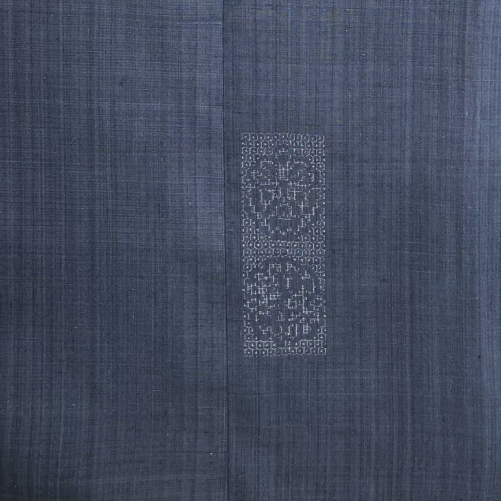 「縁」148ｃｍ～154ｃｍ 単衣 墨色 亀甲繋ぎ 紬着尺 正絹 Ｃ３１７ 正絹紬レンタルフルセット「亀甲菊」 | レンタル着物,おしゃれ着物