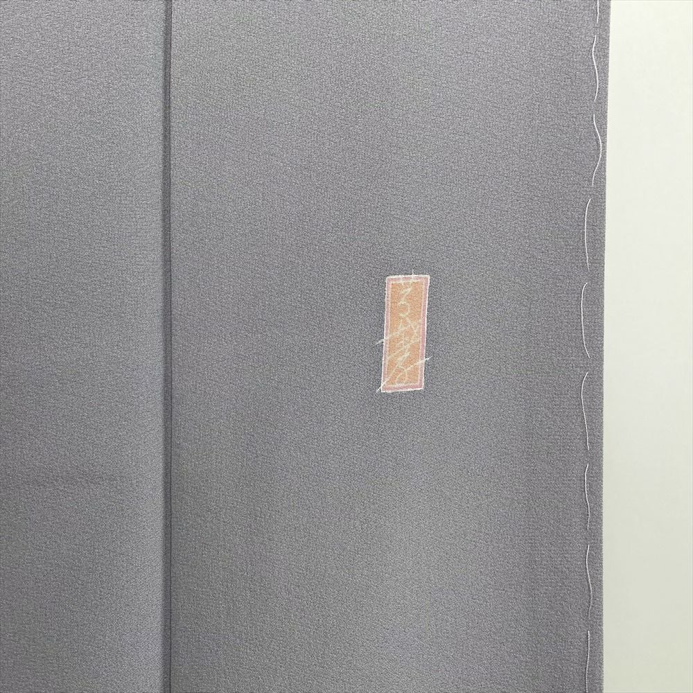 中古）特撰加賀友禅 訪問着 白菫色 グレー フォーマル 染め 手描き