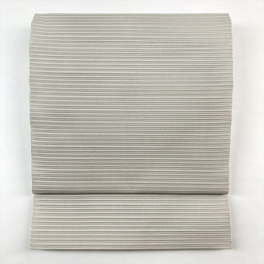 名古屋帯 緑色 紅葉柄 松葉仕立て 麻 夏帯 カジュアル 美品 美品】 名古屋帯 秀品 夏帯 羅 八寸名古屋帯 松葉仕立て トンネル