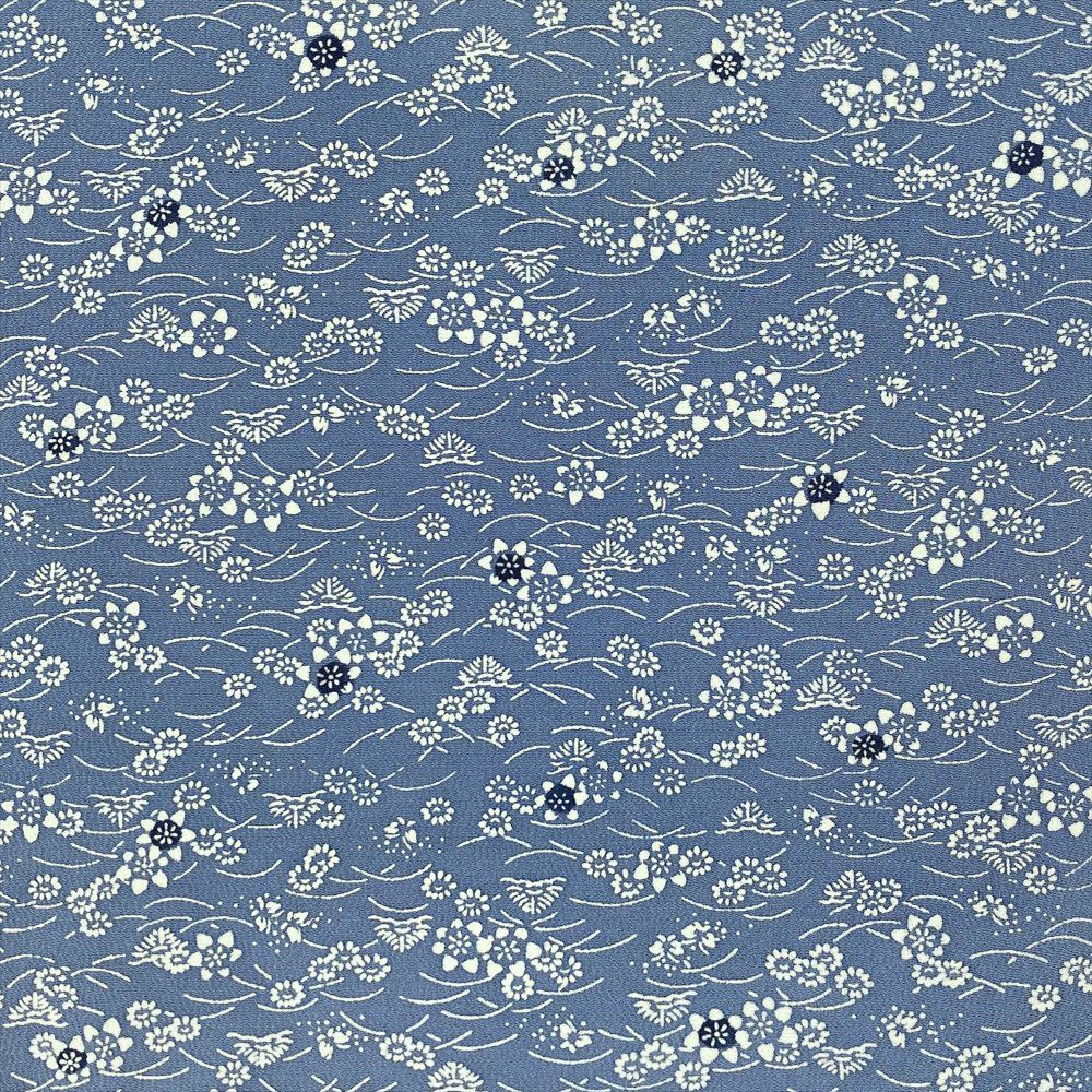正絹☆ 縮緬 小紋 袷 菊文様 染め kimono-hojo_a1175-3