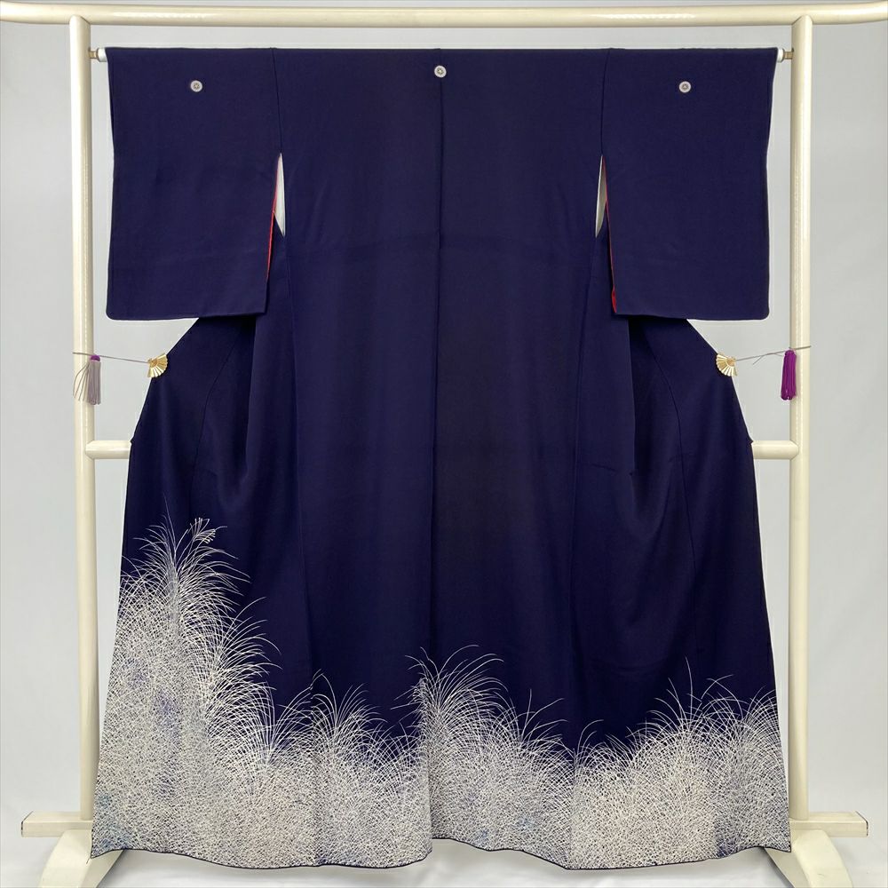 【美品】 色留袖 身丈156.5cm 裄丈65.5cm 正絹 秀品 【中古】 美品】 色留袖 身丈158cm 裄丈64.5cm 正絹 秀品 【中古】の通販 by