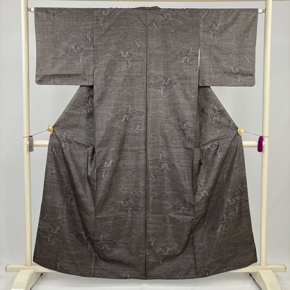 【美品】 大島紬 身丈154cm 裄丈62.5cm 正絹 秀品 【中古】 大島紬 身丈154cm 裄丈62.5cm 正絹 秀品 【中古】の通販 by バイセル