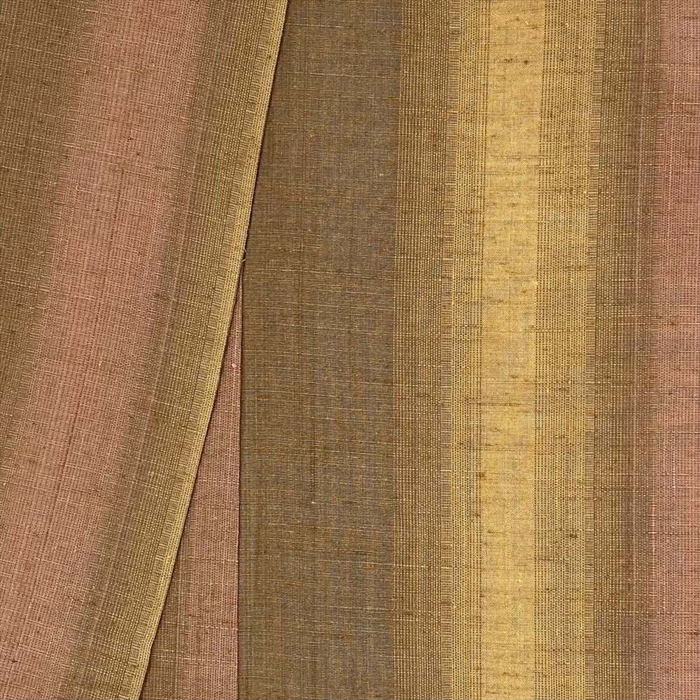 特選 紬地 着物 中古 正絹 袷 カジュアル 丸山正 マルファクトリー 柳茶色 身丈162cm 裄65.5cm M きもの北條 A1018-8 特選 紬地 着物 中古 正絹 袷 カジュアル 丸山正 マルファクトリー 柳