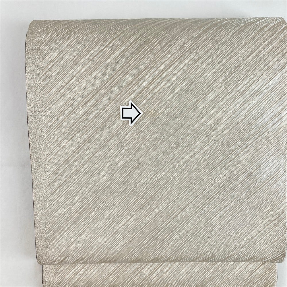 中古）袋帯 銀 金 黒 セミフォーマル フォーマル 全通 リバーシブル